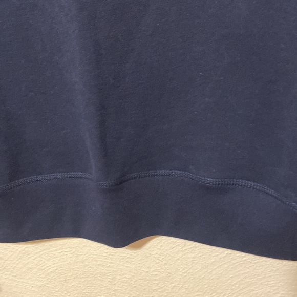 Polo by Ralph Lauren Blue Crewneck Sweater with Yellow Logo - Picture 7 of 10